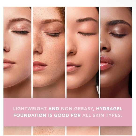 NIB New Doll 10 HydraGel Foundation Fair 1oz/30ml Skincare Makeup - Picture 5 of 8